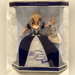 New Sealed Barbie Millennium Princess & Keepsake Ornament
